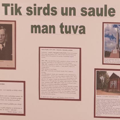 Izstāde "Tik sirds un saule man tuva." 